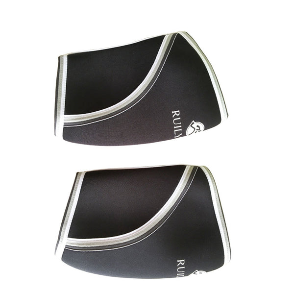 1 Pair 7mm Weightlifting Knee Compression Support