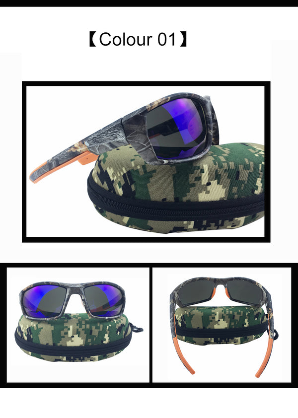 Polarized Sunglasses  Camouflage Frame  UV400