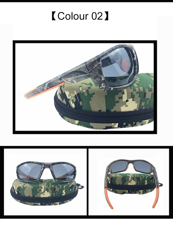 Polarized Sunglasses  Camouflage Frame  UV400