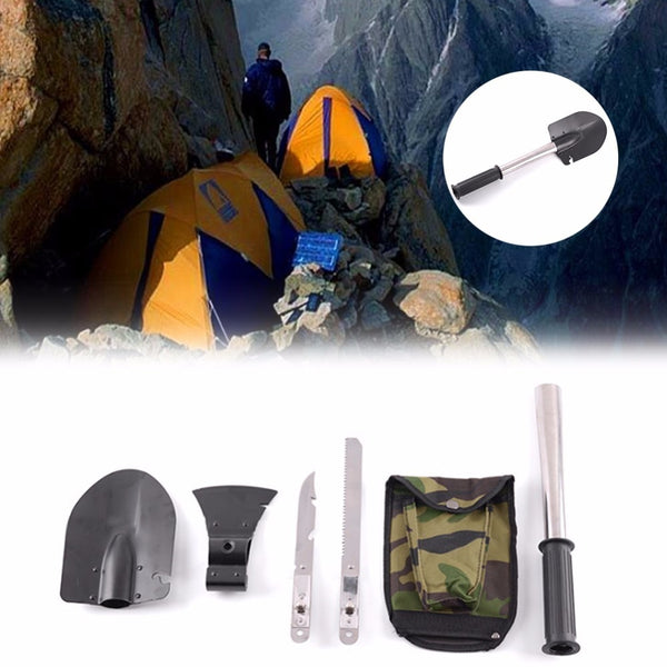 4-in-1 Multi-function Military Portable Survival Spade