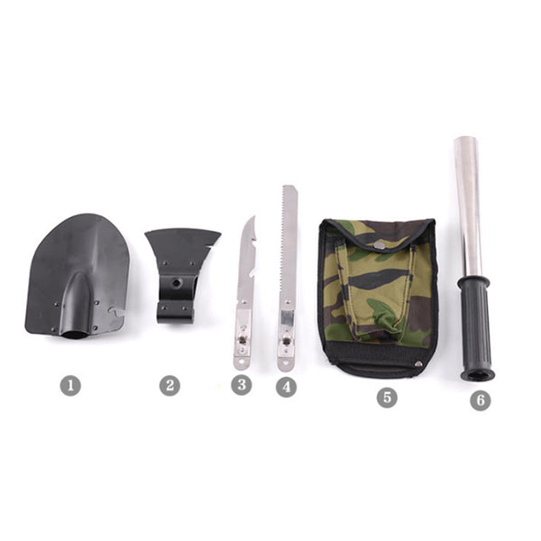 4-in-1 Multi-function Military Portable Survival Spade