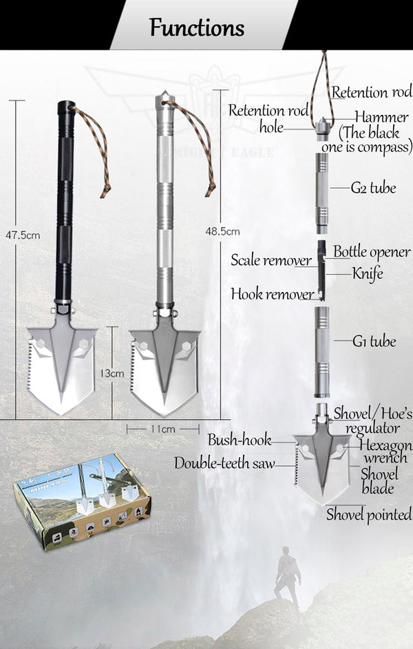 Multi Functional Survival Tactical Tool