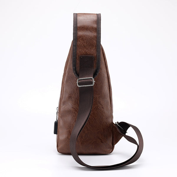Crossbody  USB Chest Bag
