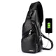 Crossbody  USB Chest Bag