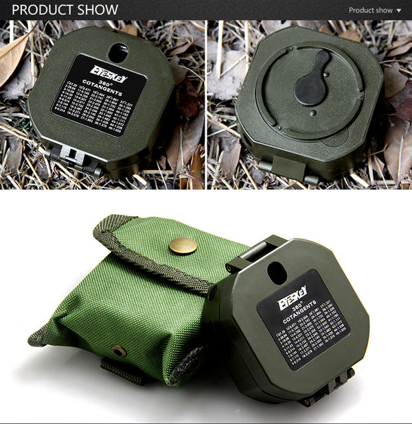 Professional Geological Lightweight Military Pocket Compass