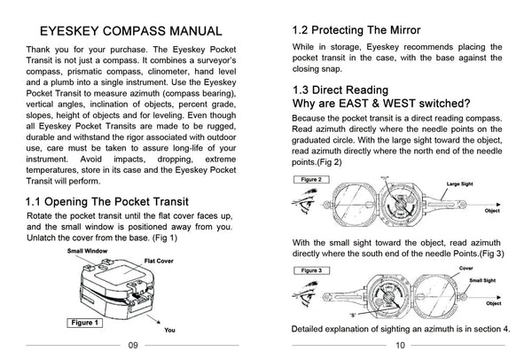 Professional Geological Lightweight Military Pocket Compass