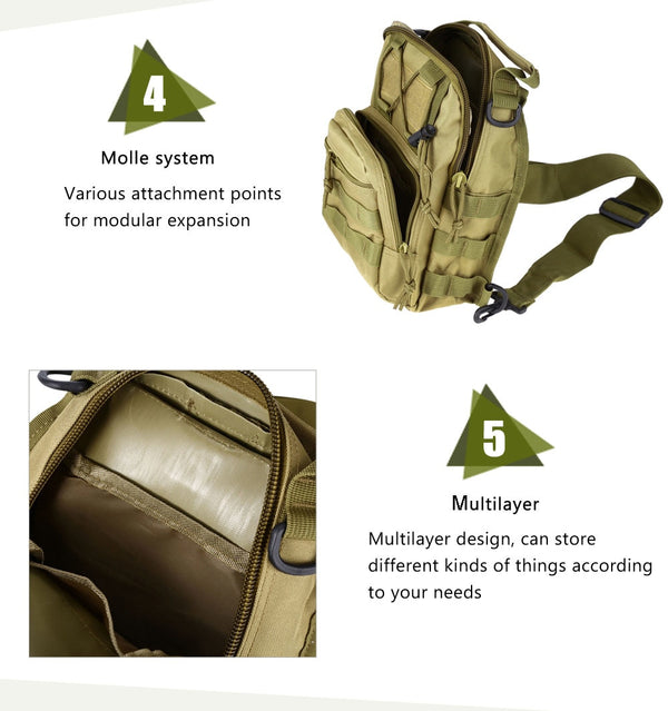 Military Tactical Shoulder Bag