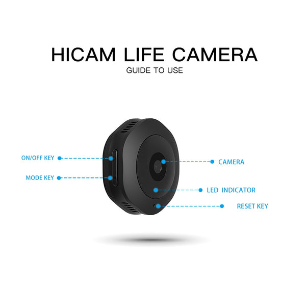 Full HD Mini Action Camera With Night Vision
