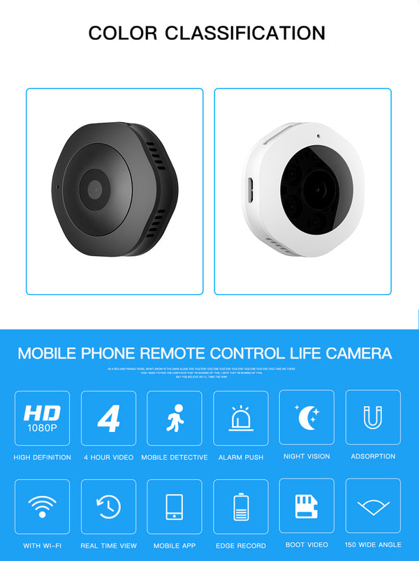 Full HD Mini Action Camera With Night Vision