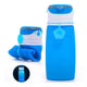 Collapsible USB Rechargeable Water Bottles with LED Light 550ml
