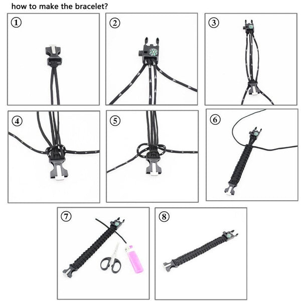 4 in 1 Tactical Survival Gear