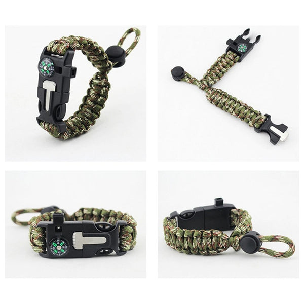 4 in 1 Tactical Survival Gear