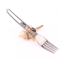 3-in-1 Foldable Stainless Utensil Set