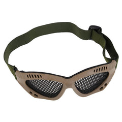 Tactical Steel Mesh Eyes Protective Goggles