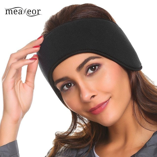 Women's Fleece Ski Sports Full Coverage Headband