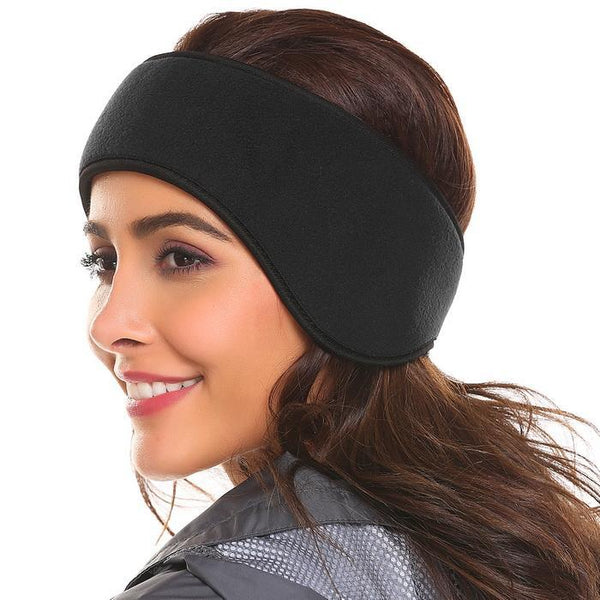 Women's Fleece Ski Sports Full Coverage Headband