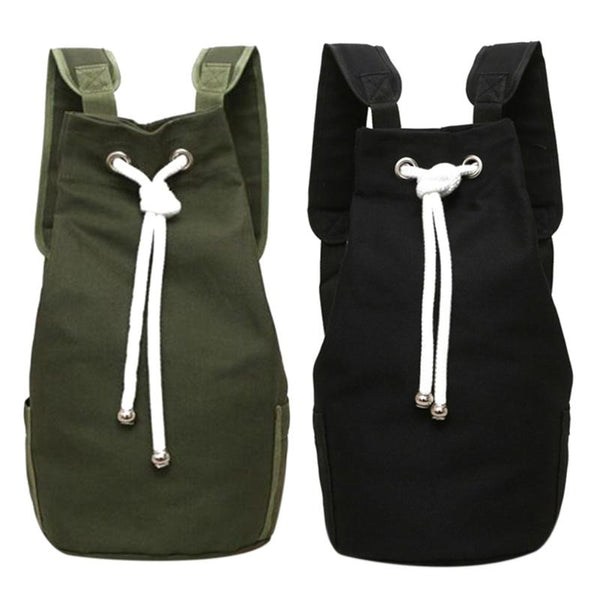 Drawstring Military Backpack