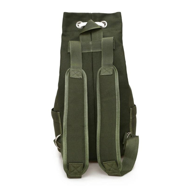 Drawstring Military Backpack