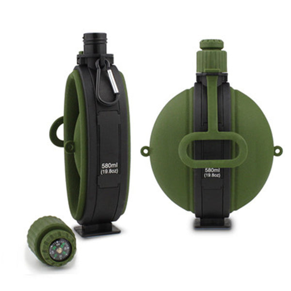 580ML Collapsible High Capacity Portable Water Bottle