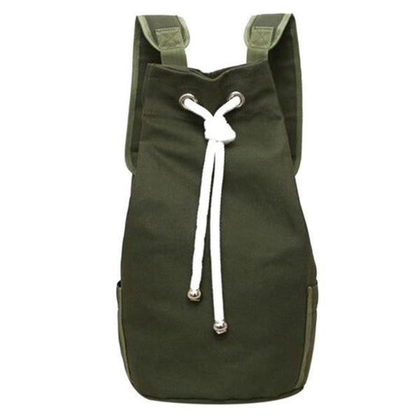 Drawstring Military Backpack